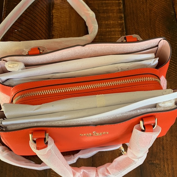 Kate Spade Tippy triple compartment Satchel - Tamarillo color - Picture 4 of 16